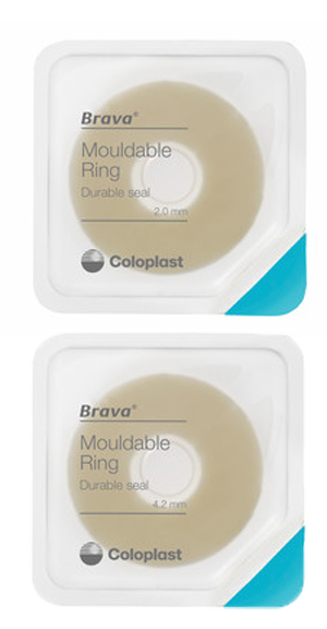 BRAVA ANELLO PLASMABILE DI PASTA NO ALCOL PER STOMIA 2 MM 10 PEZZI - FARMACIA33