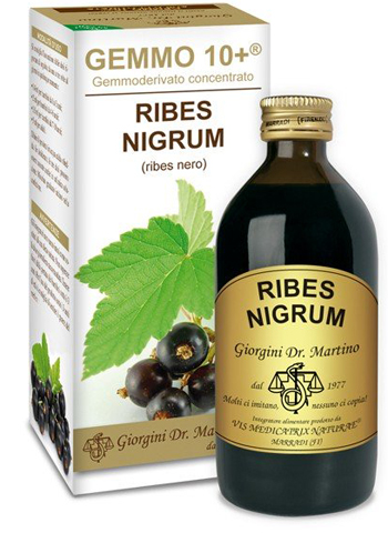 GEMMO 10+ RIBES NERO 200 ML LIQUIDO ANALCOLICO - FARMACIA33
