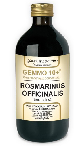 GEMMO 10+ ROSMARINO LIQUIDO ANALCOLICO 500 ML - FARMACIA33