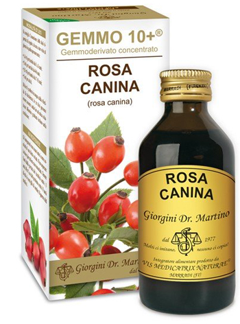 GEMMO 10+ ROSA CANINA LIQUIDO ANALCOLICO 100 ML - FARMACIA33