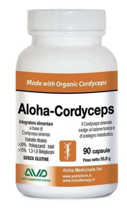 ALOHA CORDYCEPS 90 CAPSULE - FARMACIA33