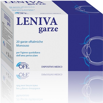 LENIVA GARZE OFTALMICHE 20 PEZZI - FARMACIA33