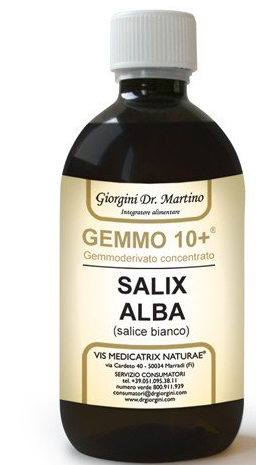 GEMMO 10+ SALICE BIANCO 500 ML LIQUIDO ANALCOLICO - FARMACIA33