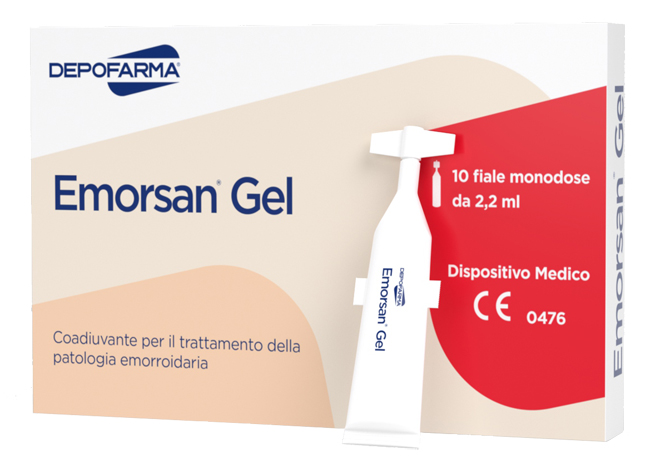 EMORSAN GEL 10 FIALE MONODOSE - FARMACIA33