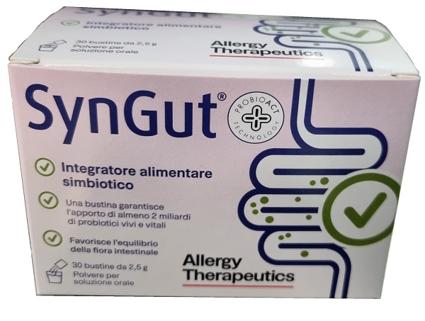 SYNGUT 30 BUSTINE DI LIOFILIZZATO DA 2,5 G IN ASTUCCIO 75 G - FARMACIA33