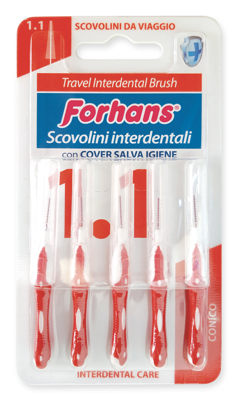 FORHANS TRAVEL INTERDENTAL BRUSH 1,1 - FARMACIA33