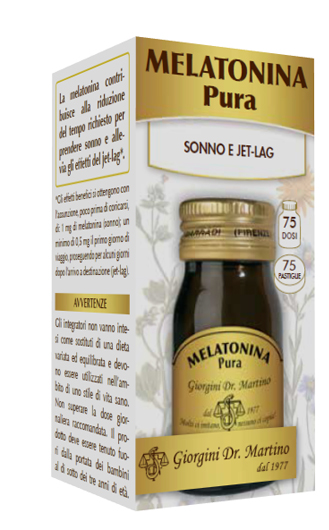 MELATONINA PURA 75 PASTIGLIE - FARMACIA33