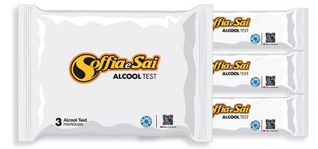SOFFIAESAI ALCOOL TEST 3 PEZZI MONOUSO - FARMACIA33