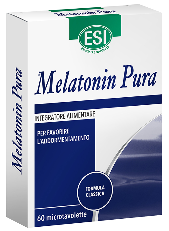 ESI MELATONIN PURA 60 MICROTAVOLETTE - FARMACIA33