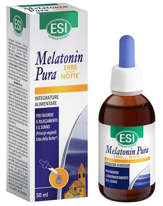 ESI MELATONIN PURA GOCCE ERBE NOTTE 50 ML - FARMACIA33
