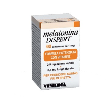 MELATONINA DISPERT 1MG DI MELATONINA 60 COMPRESSE - FARMACIA33