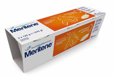 MERITENE CREMA VANIGLIA 3 VASETTI X 125 G - FARMACIA33