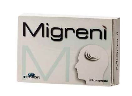 MIGRENI' 30 COMPRESSE 20 G - FARMACIA33
