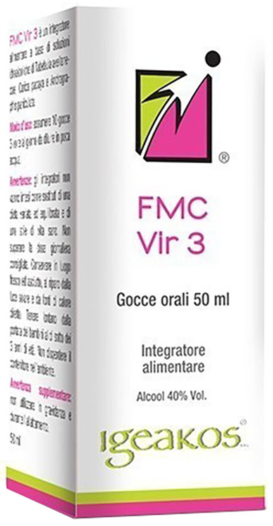 FMC VIR 3 GOCCE ORALI 50 ML - FARMACIA33