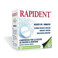 RAPIDENT COMPRESSE 32 PEZZI - FARMACIA33