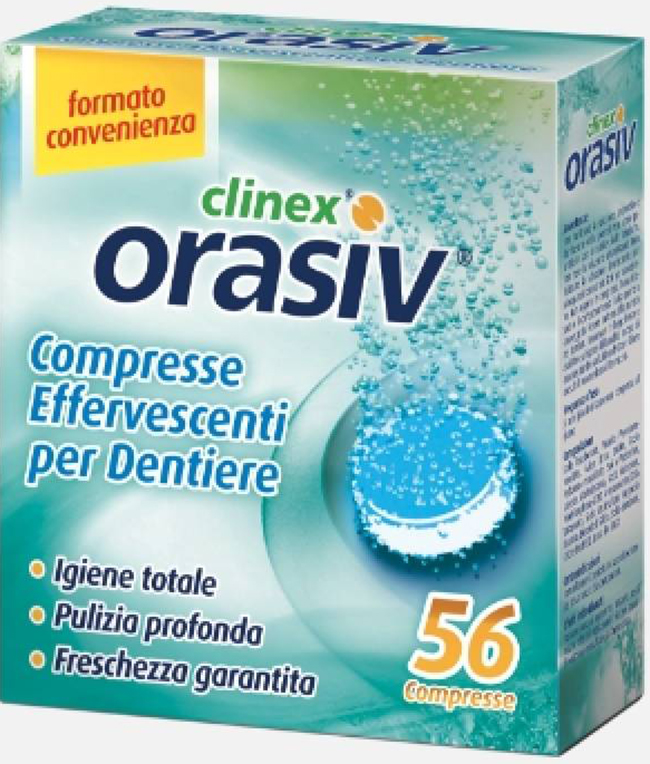 ORASIV CLINEX 56 COMPRESSE EFFERVESCENTI - FARMACIA33