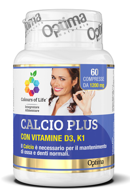 COLOURS OF LIFE CALCIO PLUS 60 COMPRESSE 1200 MG - FARMACIA33