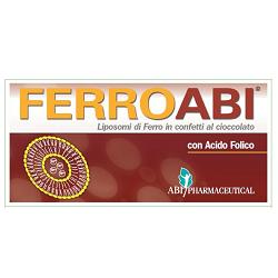 FERROABI 20 CONFETTI OROSOLUBILI AL CIOCCOLATO BLISTER 30 G - FARMACIA33