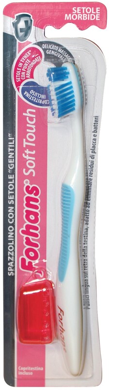 FORHANS SPAZZOLINO SOFT TOUCH 1 PEZZO - FARMACIA33