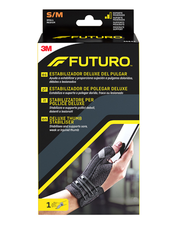 STABILIZZATORE PER POLLICE FUTURO NERO LARGE/EXTRA LARGE 1 PEZZO - FARMACIA33
