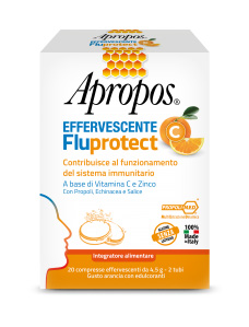 APROPOS FLUPROTECT EFFERVESCENTE C 20 COMPRESSE - FARMACIA33