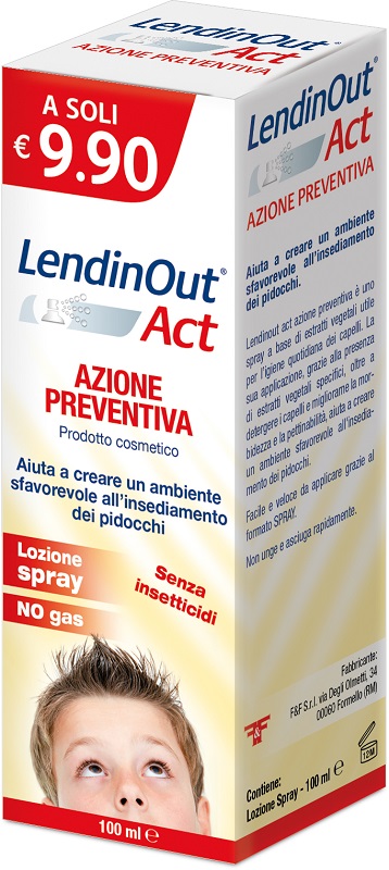 LENDINOUT ACT AZIONE PREVENTIVA SPRAY 100 ML - FARMACIA33