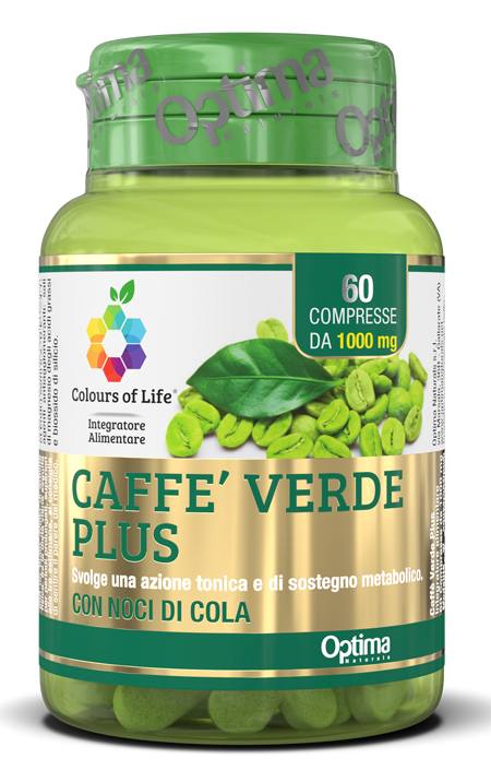 COLOURS OF LIFE CAFFE' VERDE PLUS 60 COMPRESSE 1000MG - FARMACIA33