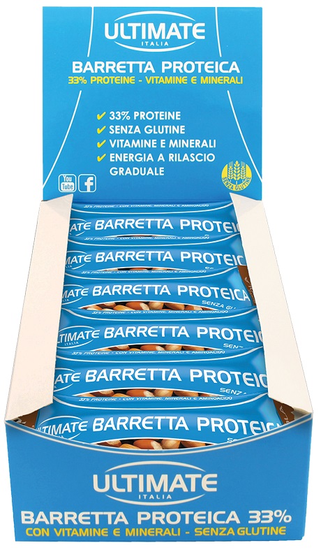 BARRETTA PROTEICA NOCCIOLA 24 PEZZI - FARMACIA33