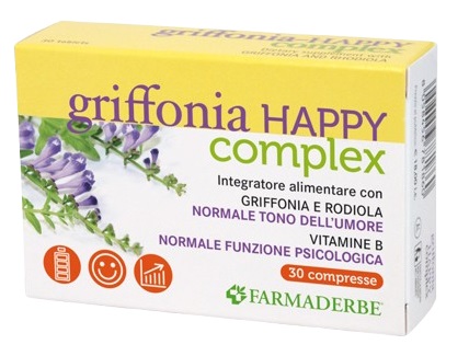 GRIFFONIA HAPPY COMPLEX 30 COMPRESSE - FARMACIA33
