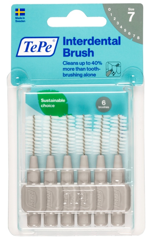 TEPE SCOVOLINO GRIGIO 1,3 MM 6 PEZZI - FARMACIA33
