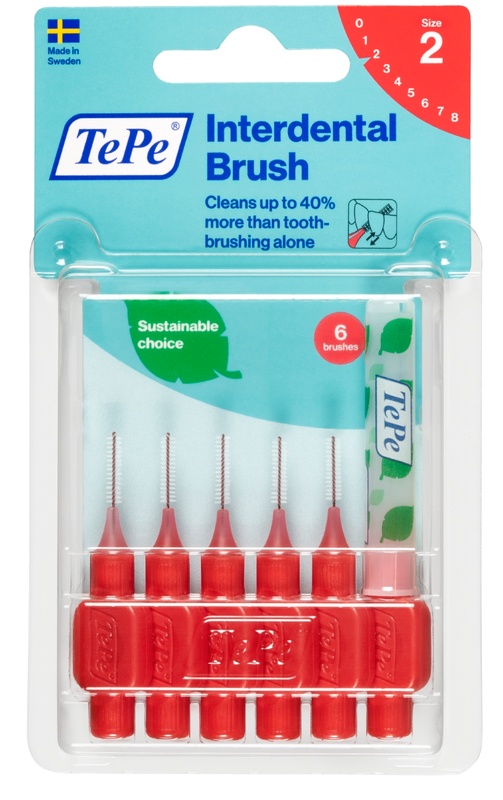 TEPE SCOVOLINO ROSSO 0,5MM 6 PEZZI - FARMACIA33