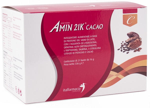 AMIN 21K CACAO 336 G - FARMACIA33