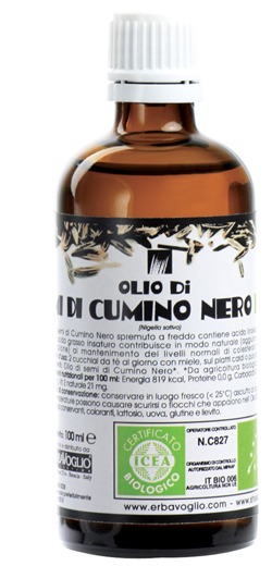 OLIO SEMI CUMINO NERO BIOLOGICO - FARMACIA33
