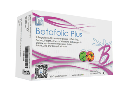 BETAFOLIC PLUS 30 CAPSULE ASTUCCIO 18,6 G - FARMACIA33