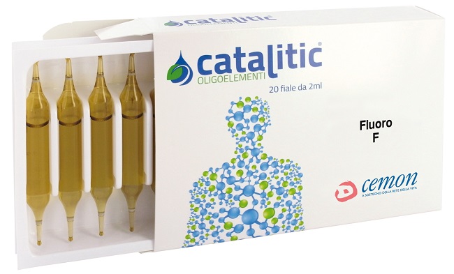 CATALITIC OLIGOELEMENTI FLUORO F 20 FIALE DA 2 ML - FARMACIA33