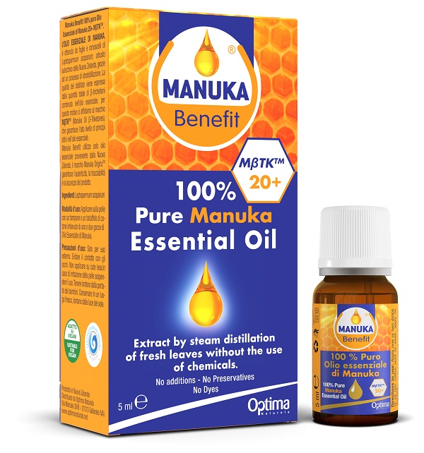 MANUKA BENEFIT OLIO ESSENZIALE DI MANUKA 5 ML - FARMACIA33