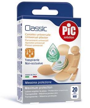CEROTTO PIC CLASSIC MIX ANTIBATTERICO 20 PEZZI - FARMACIA33