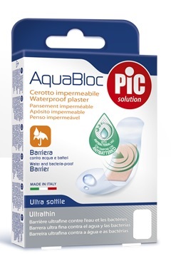 CEROTTO PIC AQUABLOC CM10X8 ANTIBATTERICO 5 PEZZI - FARMACIA33