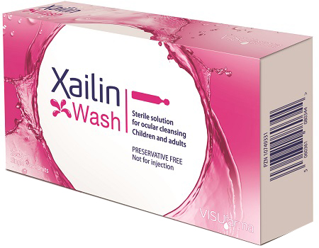 XAILIN WASH SOLUZIONE STERILE OCULARE 20 FLACONCINI 5 ML MONODOSE - FARMACIA33
