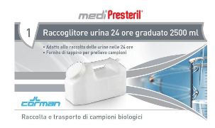 CONTENITORE URINA 24 ORE MEDIPRESTERIL - FARMACIA33