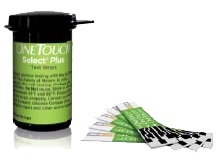 STRISCE MISURAZIONE GLICEMIA ONETOUCH SELECT PLUS 25 STRISCE - FARMACIA33