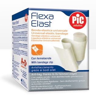 BENDA ELASTICA PIC BIANCA CM6X4,5M FUSTELLA - FARMACIA33