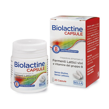 BIOLACTINE FERMENTI + VITAMINE 20 CAPSULE - FARMACIA33