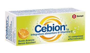 CEBION EFFERVESCENTE VIT C SENZA ZUCCHERO 10 COMPRESSE - FARMACIA33