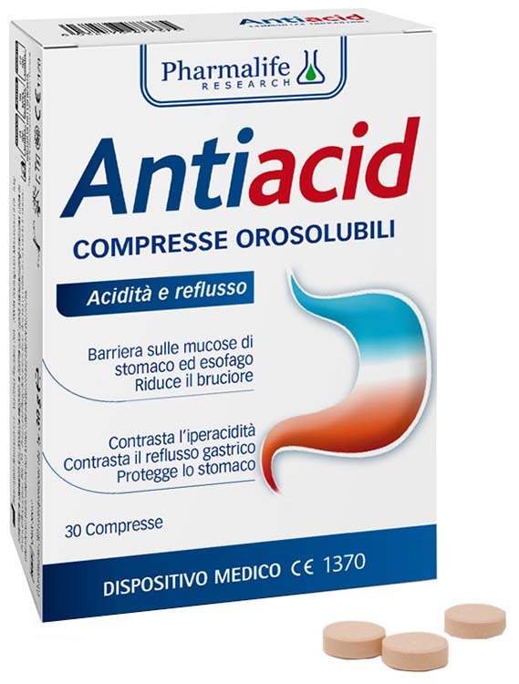 ANTIACID 30 COMPRESSE OROSOLUBILI - FARMACIA33