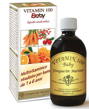 VITAMIN 100 BABY LIQUIDO ANALCOLICO 500 ML - FARMACIA33