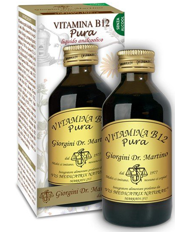 VITAMINA B12 PURA 100 ML LIQUIDO ANALCOLICO - FARMACIA33