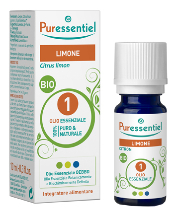 PURESSENTIEL LIMONE OLIO ESSENZIALE BIO 10 ML - FARMACIA33