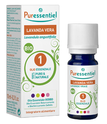 PURESSENTIEL LAVANDA VERA OLIO ESSENZIALE BIO 10 ML - FARMACIA33