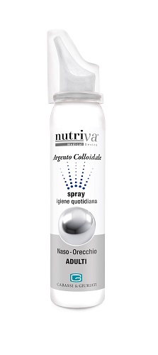 NUTRIVA ARGENTO COLLOIDALE NASO/ORECCHIE 100 ML - FARMACIA33